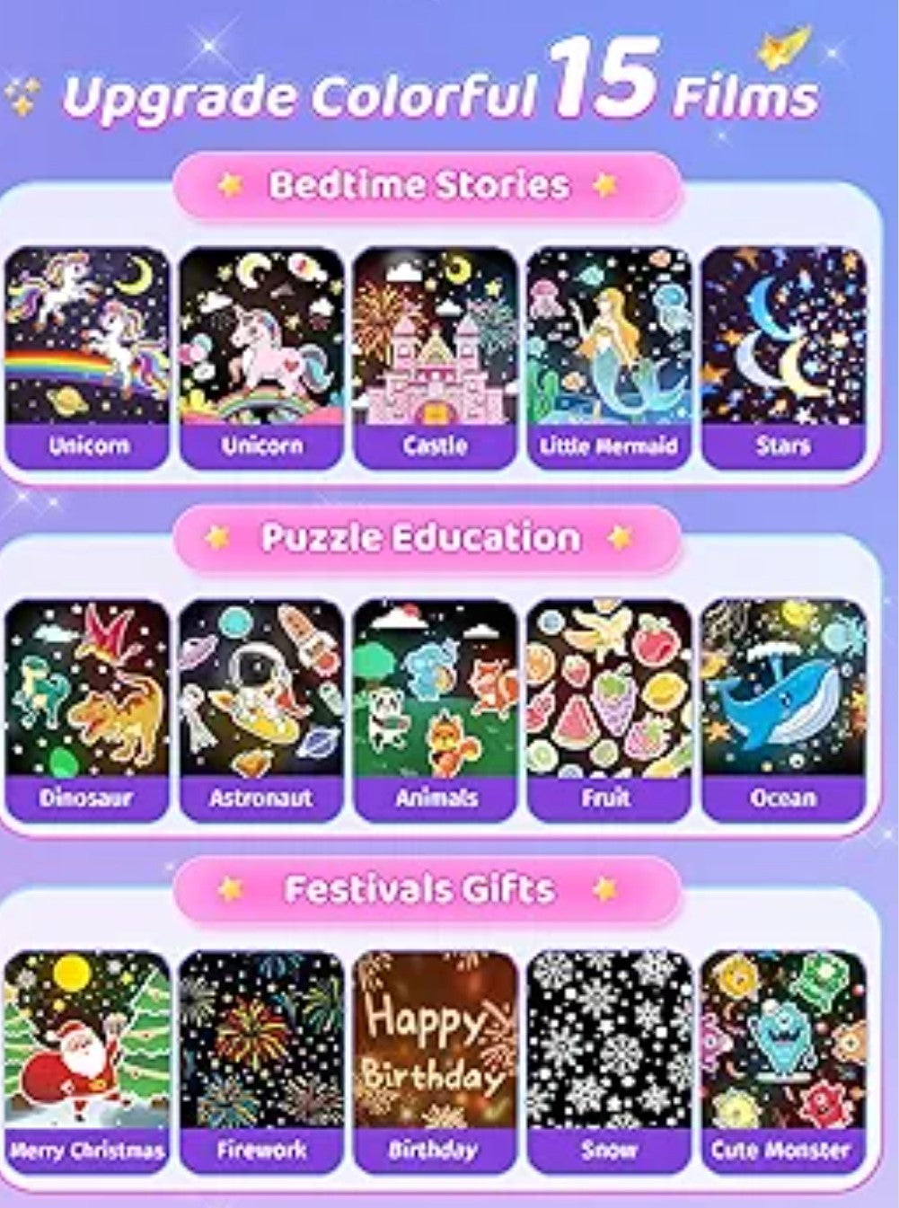 Bunny’s Carousel Rotating LED Night Light